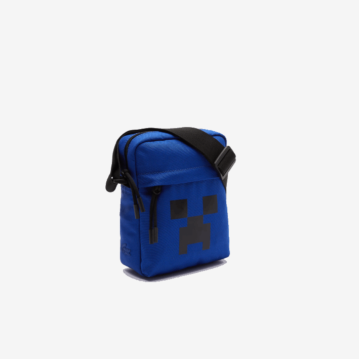 hombres6F242035 Cosmique minecraft j93 bolso cruzado vertical de lona con estampado de lacoste x minecraft