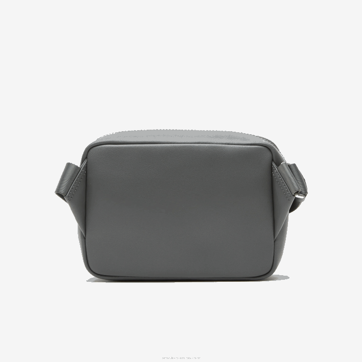 hombres Lacoste 6F241957 sombra oscura j37 bolso reporter con borde en contraste