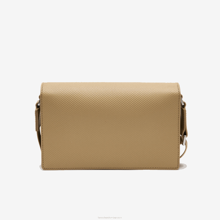 hombres Lacoste 6F241969 león l32 bolso de piel de becerro chantaco con cierre de solapa