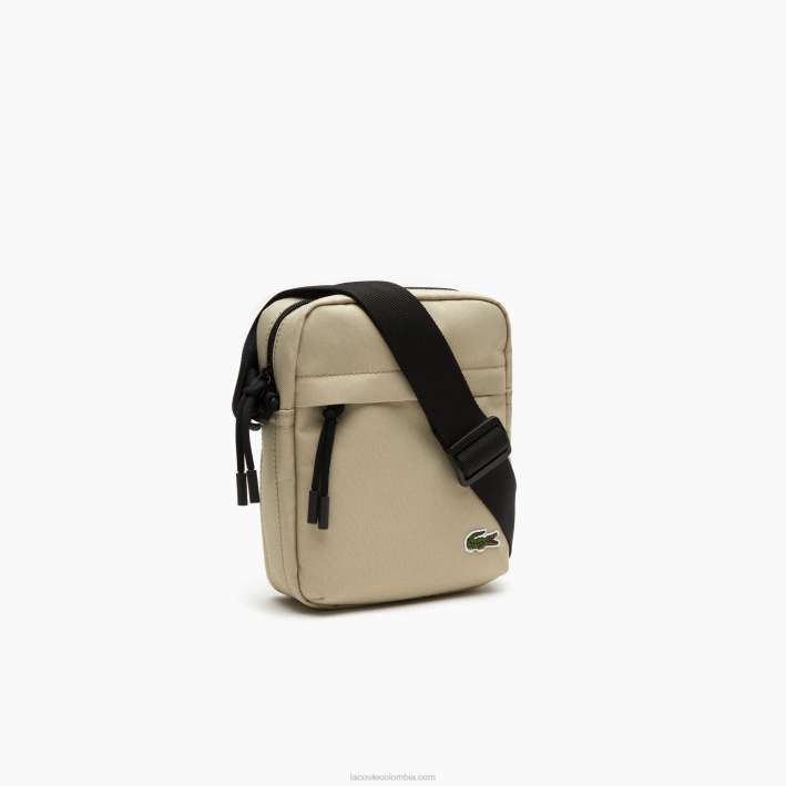 hombres Lacoste 6F241979 atigrado l37 bolso cruzado con cremallera