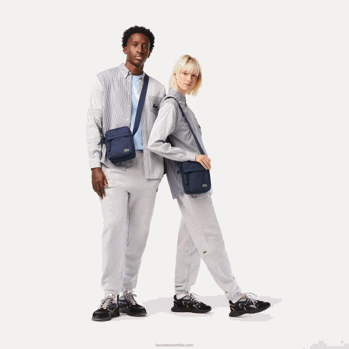 hombres Lacoste 6F241982 chaquetón 992 bolso cruzado con cremallera hombres Lacoste 6F241982 chaquetón 992 bolso cruzado con cremallera