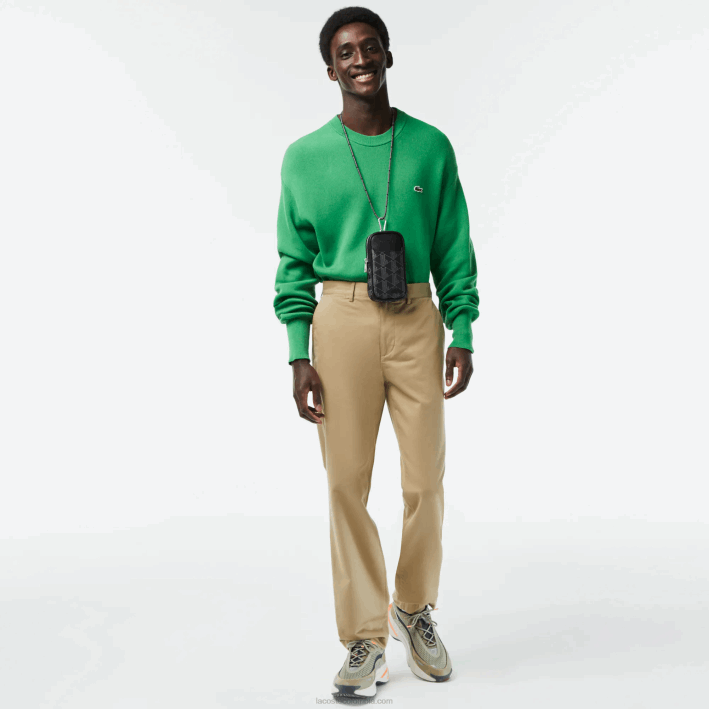 hombres Lacoste 6F241985 monograma noir gris h45 soporte para smartphone con estampado de monograma blend hombres Lacoste 6F241985 monograma noir gris h45 soporte para smartphone con estampado de monograma blend