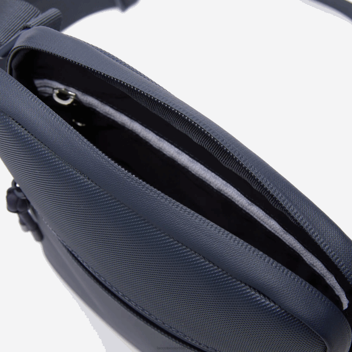 hombres Lacoste 6F242012 eclipsar b88 bolsa crossover lcst mediana de petit piqué con cremallera