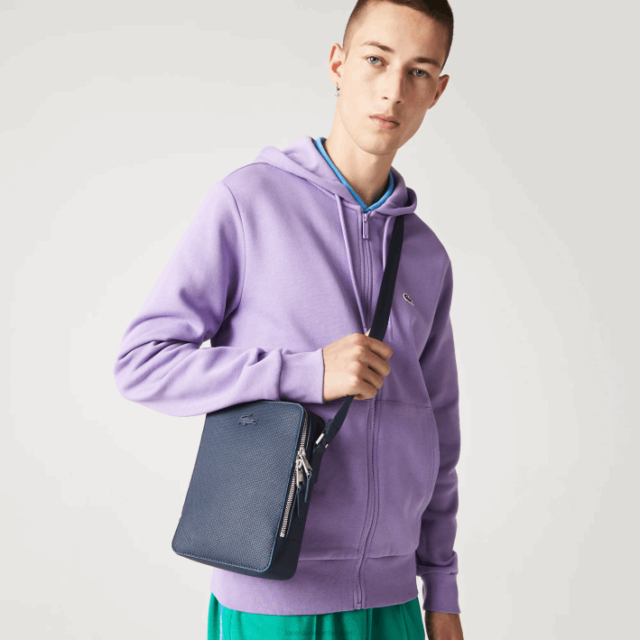 hombres Lacoste 6F242026 marina 166 argentina k39 bolso cámara vertical chantaco de piel cosida mate hombres Lacoste 6F242026 marina 166 argentina k39 bolso cámara vertical chantaco de piel cosida mate