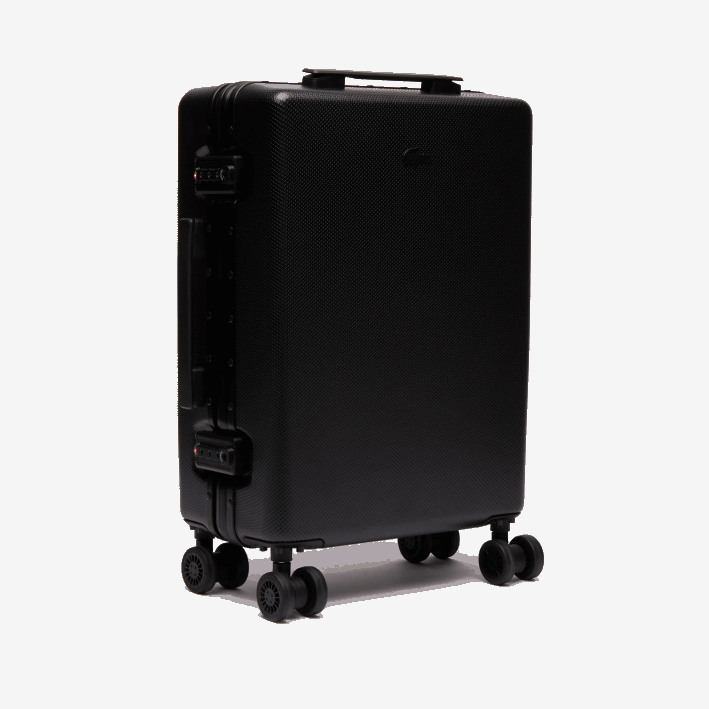 hombres Lacoste 6F242046 negro 000 maleta cabina policarbonato chantaco