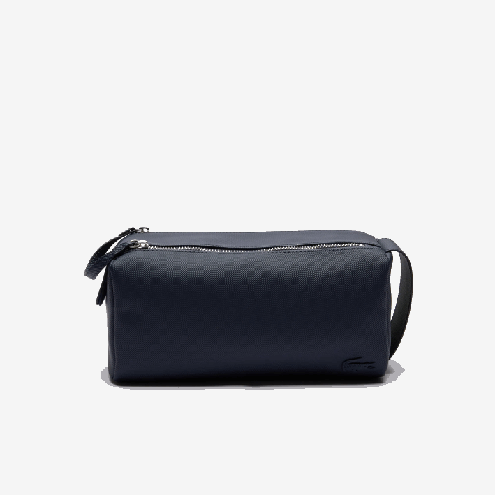 hombres Lacoste 6F242054 21 neceser clásico petit piqué doble cremallera hombres Lacoste 6F242054 21 neceser clásico petit piqué doble cremallera