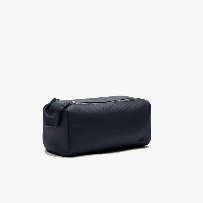 hombres Lacoste 6F242054 21 neceser clásico petit piqué doble cremallera