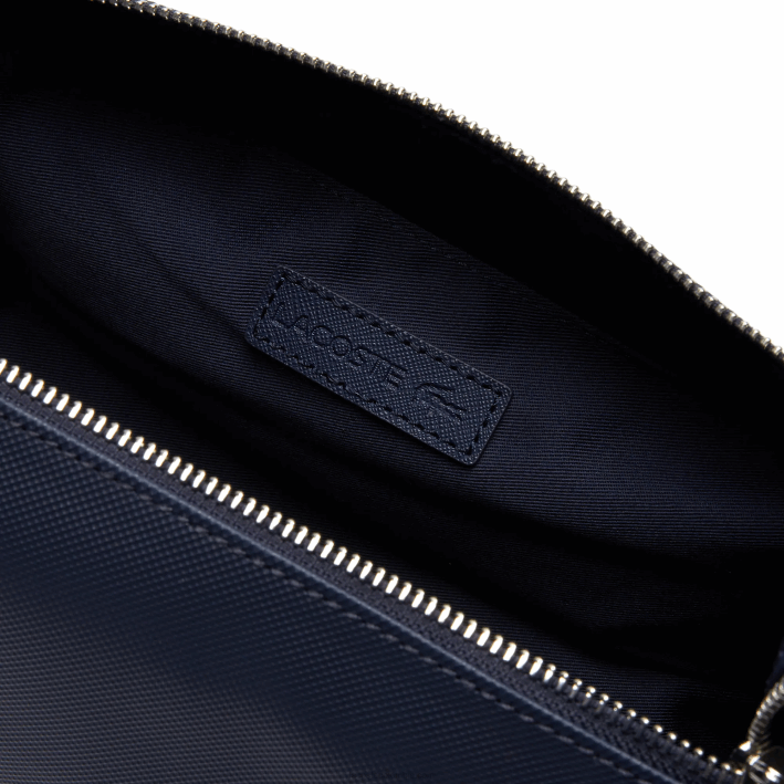 hombres Lacoste 6F242054 21 neceser clásico petit piqué doble cremallera