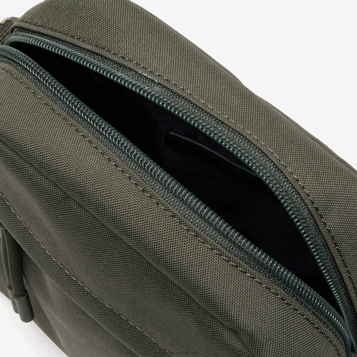 hombres Lacoste 6F242120 58 bolso multiusos vertical de lona neocroc