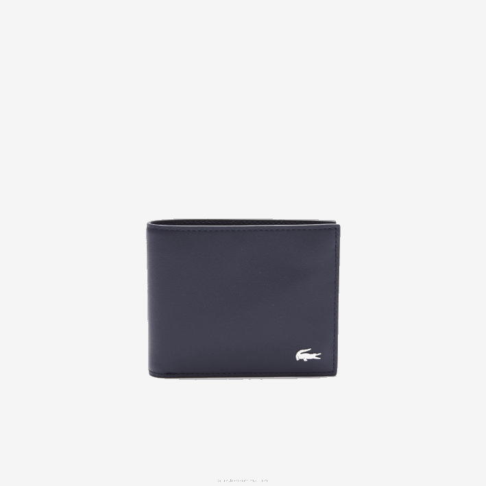 hombres Lacoste 6F241954 21 cartera fitzgerald de piel para seis tarjetas