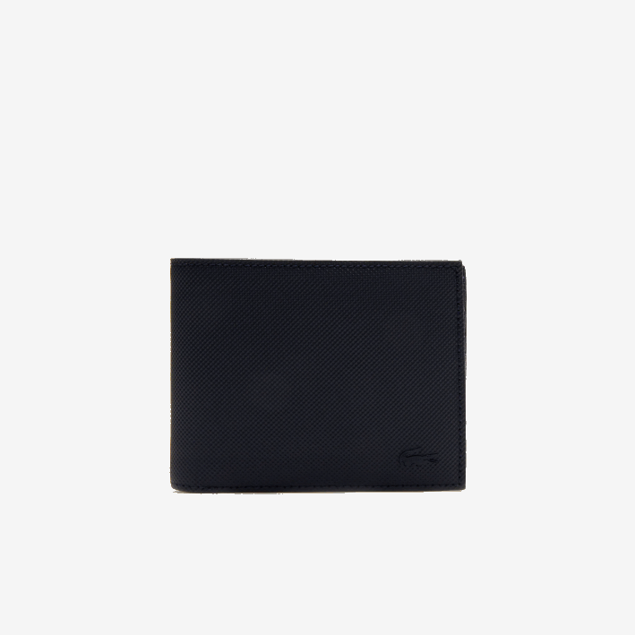 hombres Lacoste 6F242021 21 cartera clásica para seis tarjetas de petit piqué hombres Lacoste 6F242021 21 cartera clásica para seis tarjetas de petit piqué