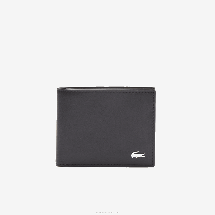 hombres Lacoste 6F242029 negro 000 billetera de cuero fitzgerald hombres Lacoste 6F242029 negro 000 billetera de cuero fitzgerald