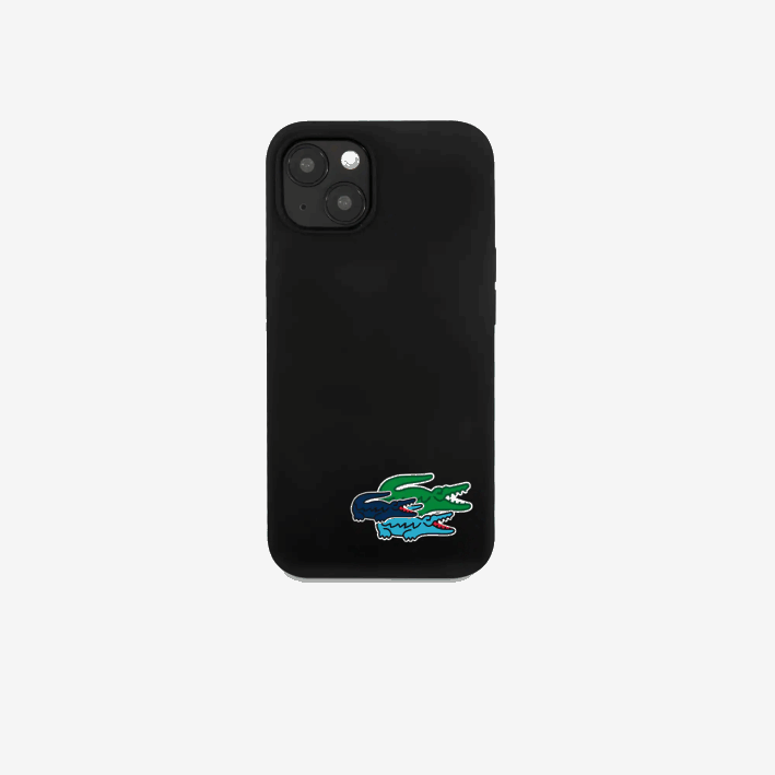 hombres Lacoste 6F242223 blanco 000 funda de silicona para iphone 14 plus