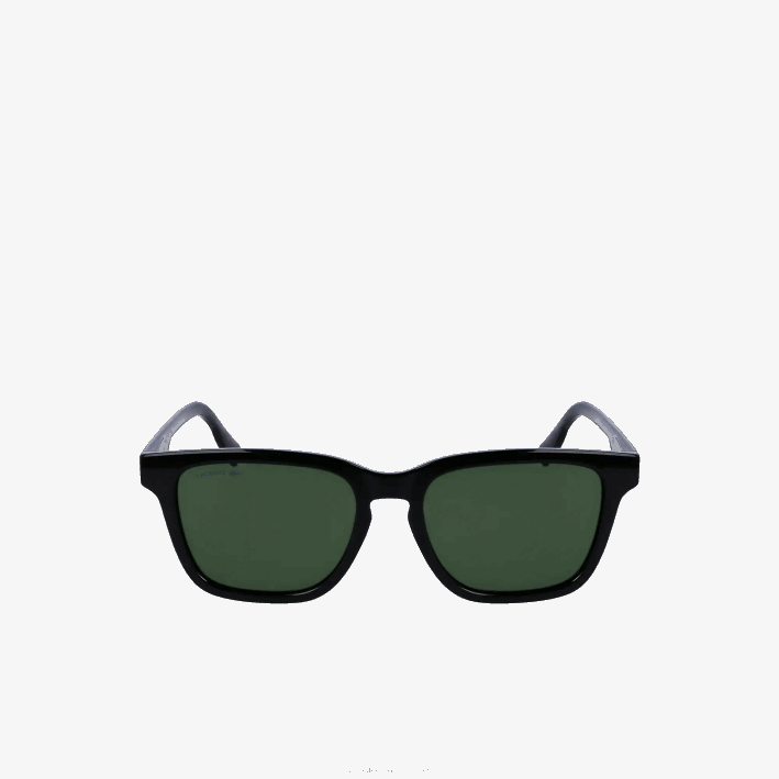 hombres Lacoste 6F242190 negro mate 001 Gafas de sol