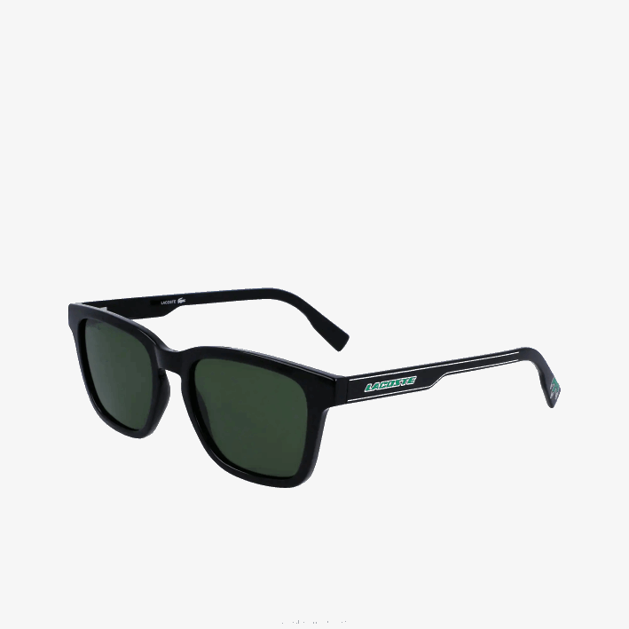 hombres Lacoste 6F242190 negro mate 001 Gafas de sol