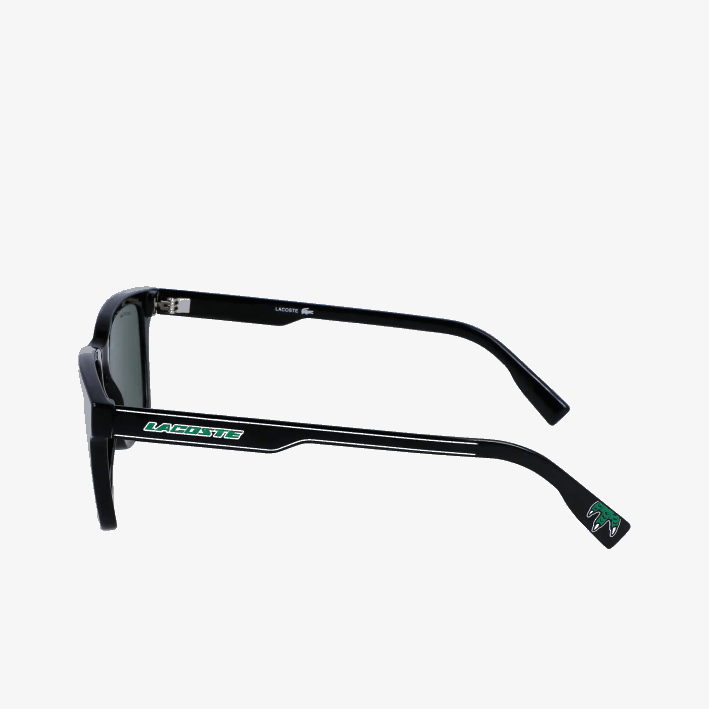 hombres Lacoste 6F242190 negro mate 001 Gafas de sol