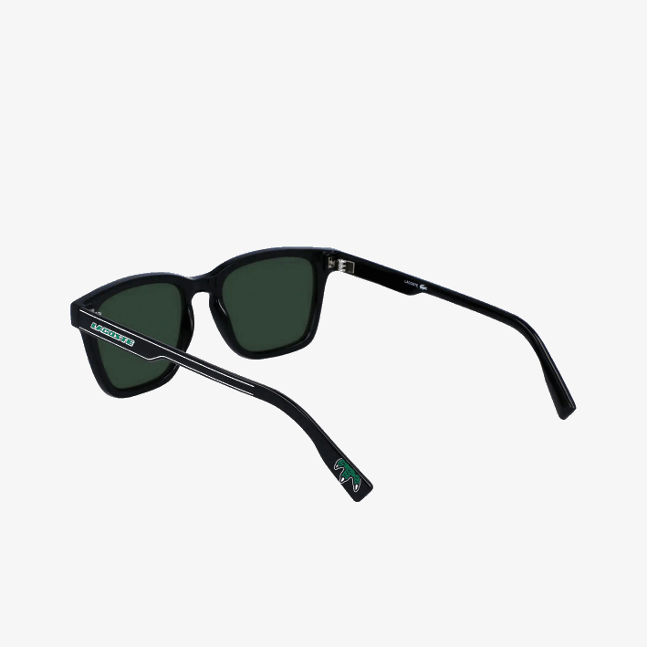 hombres Lacoste 6F242190 negro mate 001 Gafas de sol
