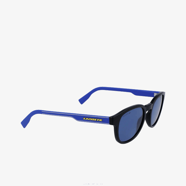 hombres Lacoste 6F242205 negro/azul 002 Gafas de sol