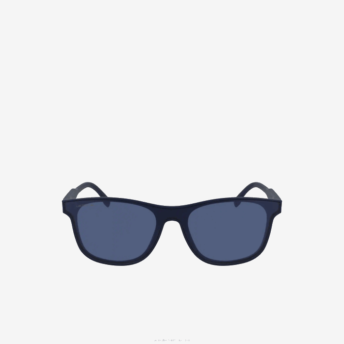 hombres Lacoste 6F242300 azul 424 gafas de sol shield l.12.12