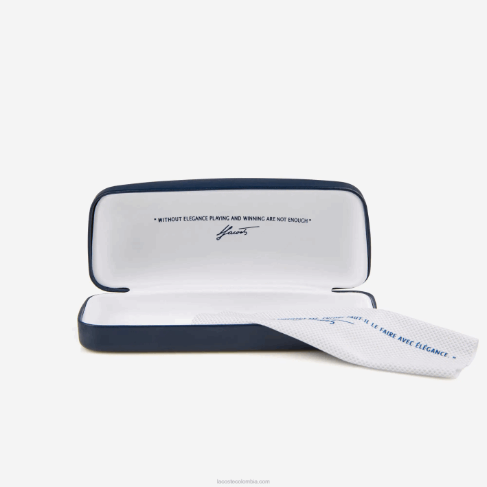hombres Lacoste 6F242300 azul 424 gafas de sol shield l.12.12