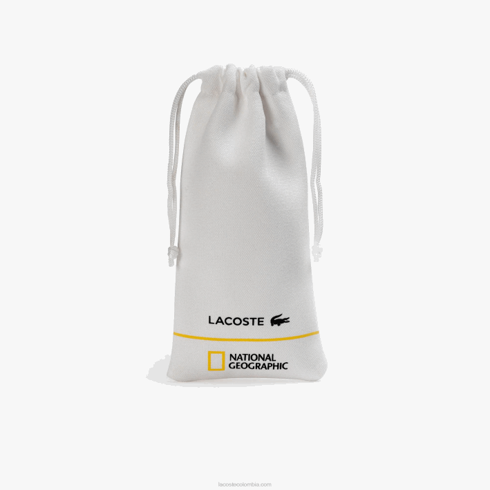 hombres Lacoste 6F242317 la habana brn 214 gafas de sol ovaladas de bioacetato de national Geographic