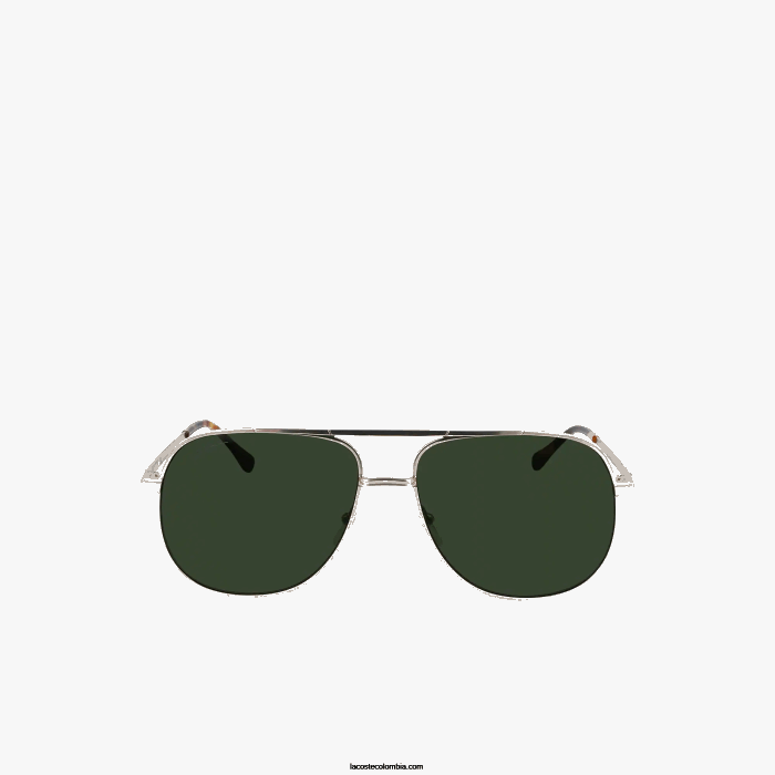 hombres Lacoste 6F242917 oro 714 lentes de sol navigator metal signature 101 hombres Lacoste 6F242917 oro 714 lentes de sol navigator metal signature 101