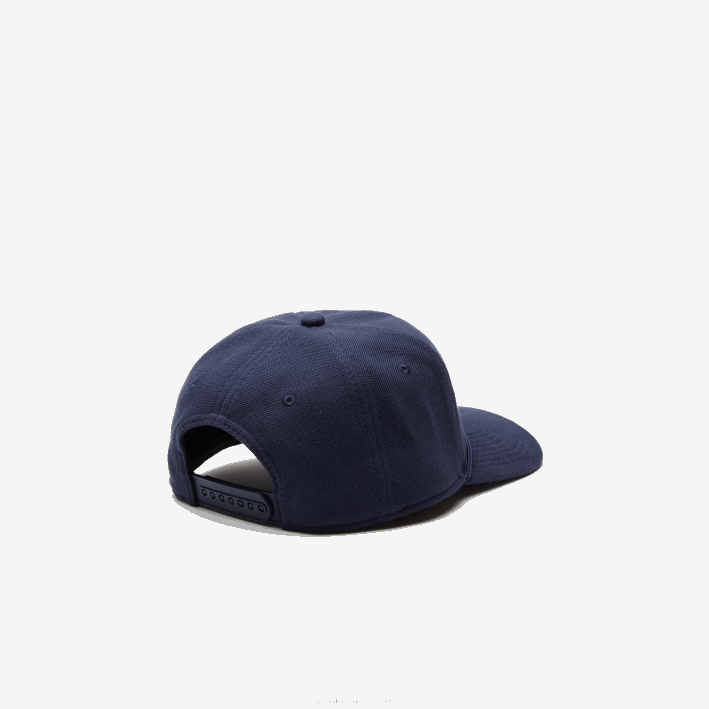 hombres6F242343 wgh azul lacoste x a.p.c. gorro de algodón orgánico
