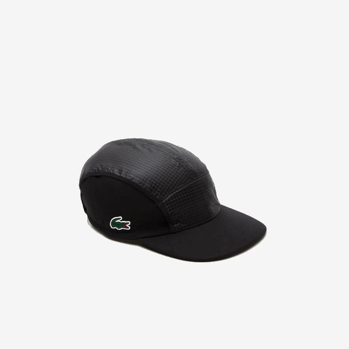 hombres Lacoste 6F241918 negro 8vm gorra sport girolle con visera plegable hombres Lacoste 6F241918 negro 8vm gorra sport girolle con visera plegable