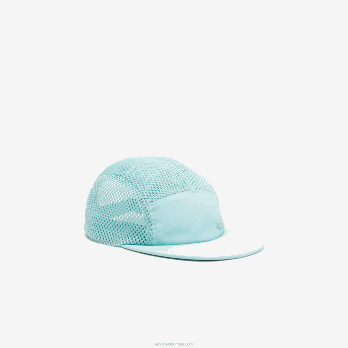 hombres Lacoste 6F241919 menta lgf gorra de cocodrilo de silicona