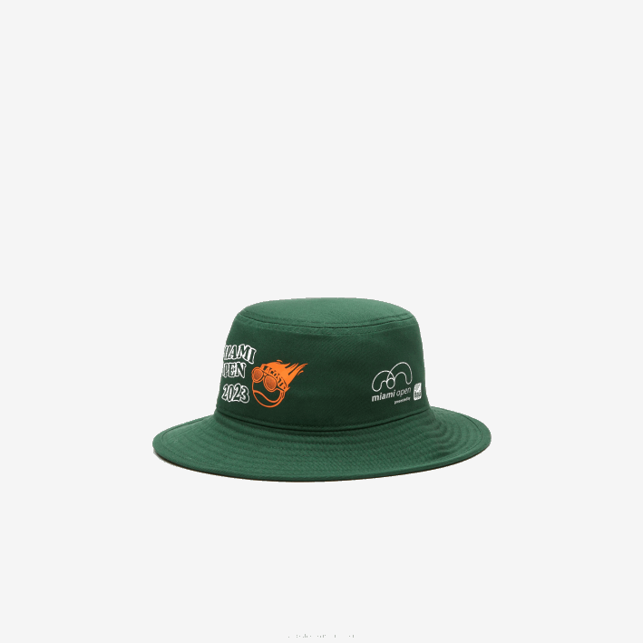 hombres Lacoste 6F242170 verde 132 gorra sport miami edición abierta