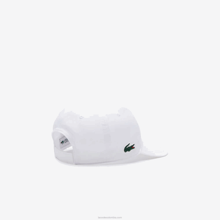 hombres Lacoste 6F242186 blanco 001 gorra sport miami edición abierta