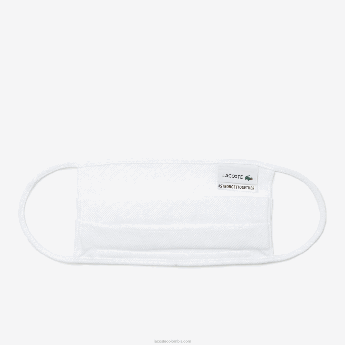 hombres Lacoste 6F242263 blanco 001 l.12.12 máscaras faciales paquete de 3