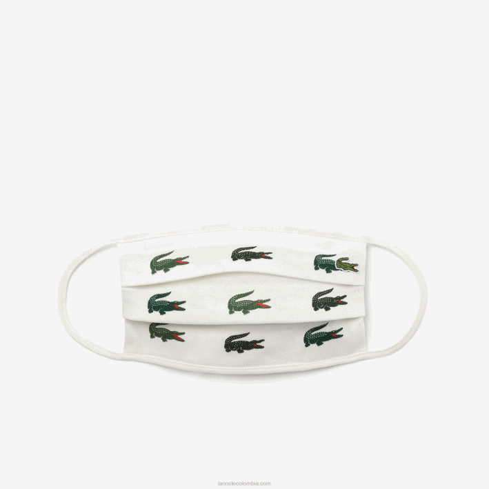 hombres Lacoste 6F242290 verde blanco 2bt l.12.12 mascarillas de algodón pack de 3