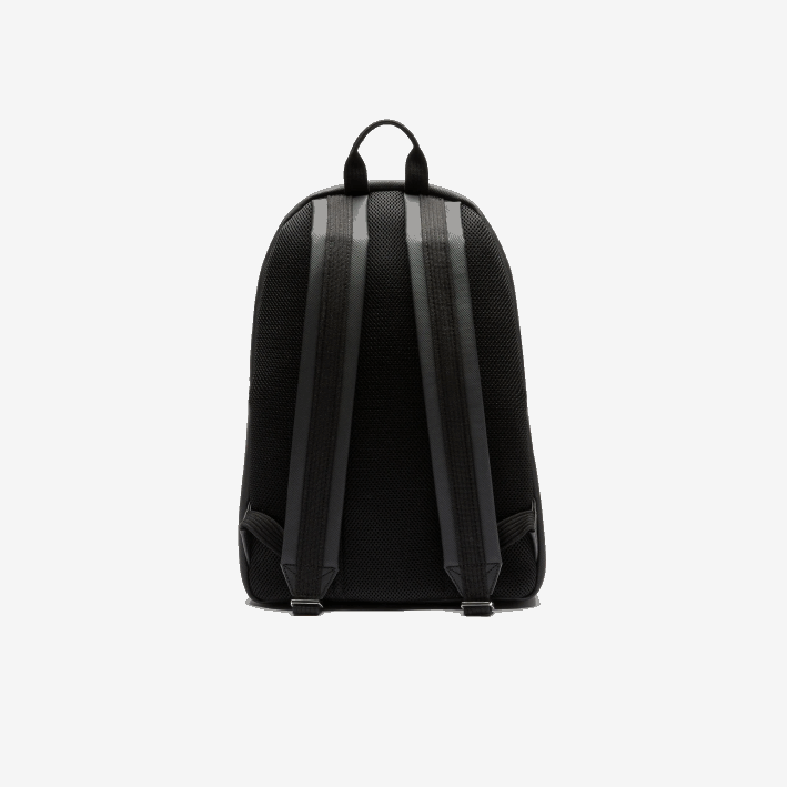 hombres Lacoste 6F242031 negro 000 mochila clásica de petit piqué