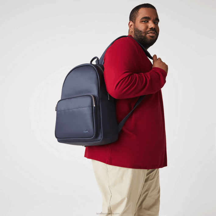 hombres Lacoste 6F242032 21 mochila clásica de petit piqué