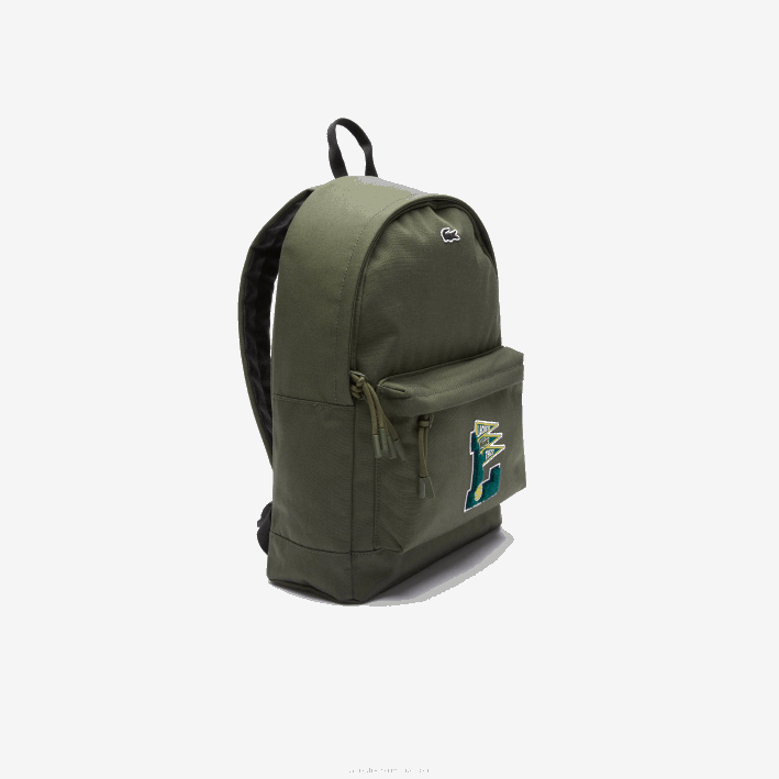 hombres Lacoste 6F242070 l parche baobab h40 mochila neocroc banderines l badge lona