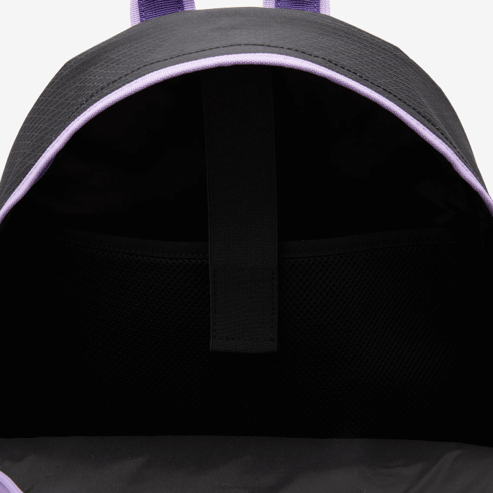 hombres Lacoste 6F242100 noir samui neva farine k96 mochila con diseño colour block y bolsillo con cremallera