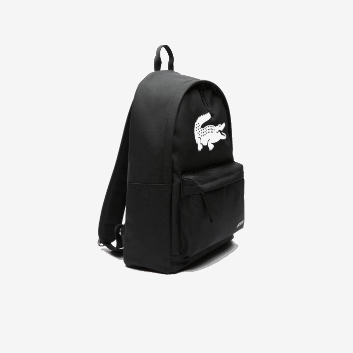 hombres Lacoste 6F242135 negro 000 mochila con bolsillo para laptop
