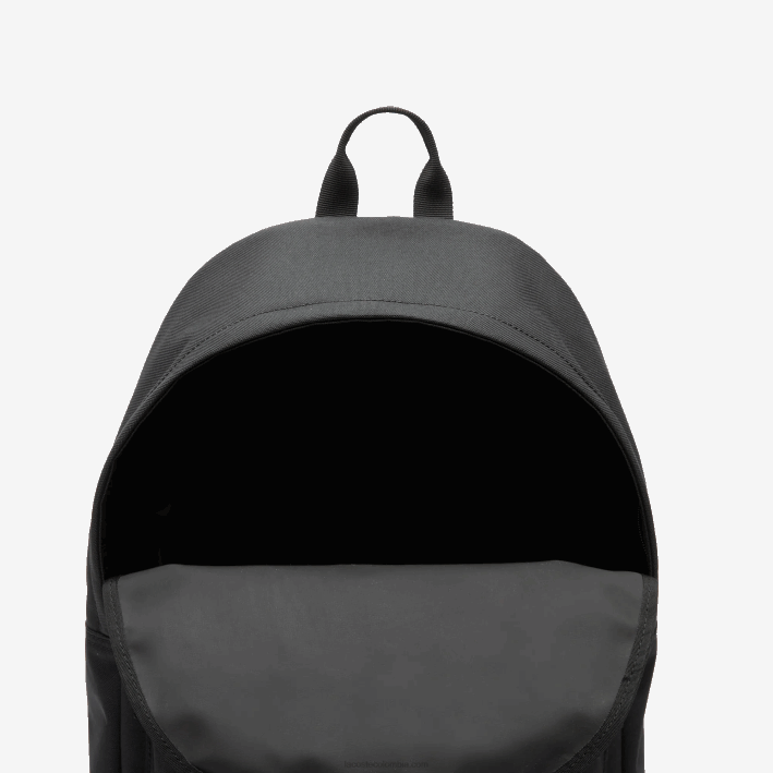 hombres Lacoste 6F242135 negro 000 mochila con bolsillo para laptop