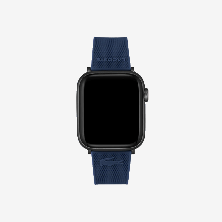 hombres Lacoste 6F242285 negro 000 correa de reloj de manzana