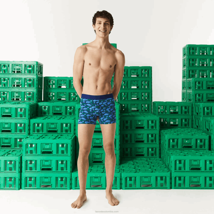 hombres6F241599 blanco c50 Bóxer largo de algodón orgánico con estampado Lacoste x Minecraft hombres6F241599 blanco c50 Bóxer largo de algodón orgánico con estampado Lacoste x Minecraft