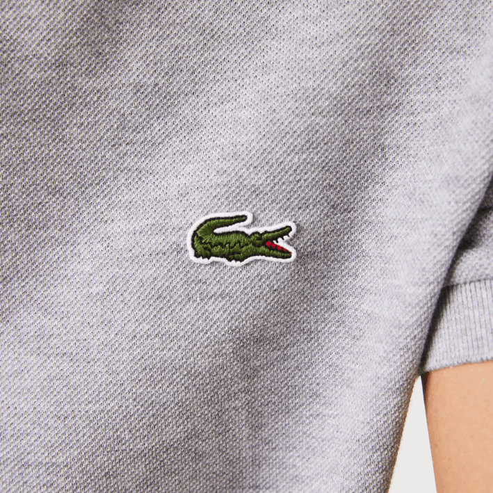 hombres Lacoste 6F241267 lomo gris yrd polo original l.12.12 slim fit
