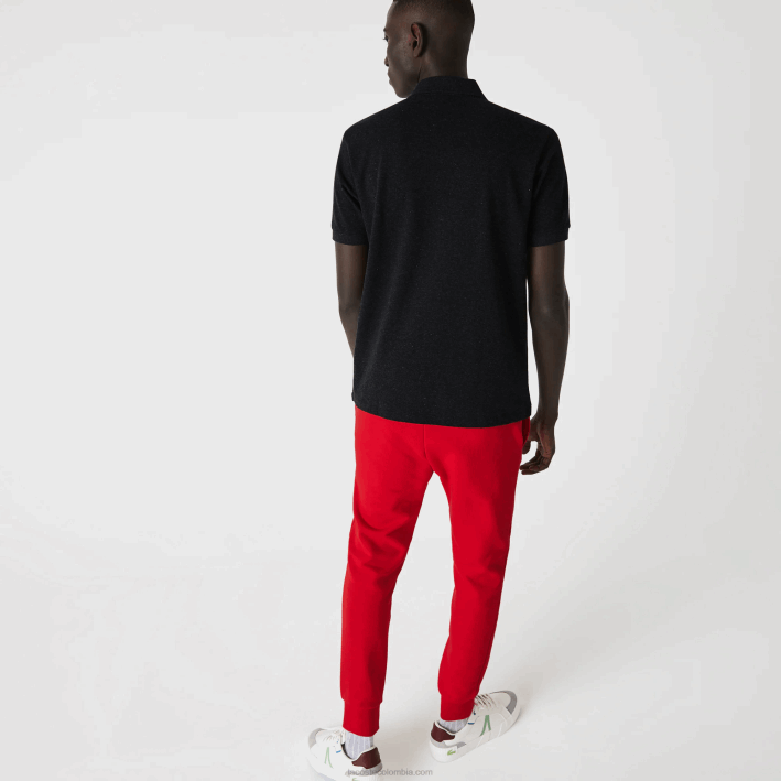 hombres Lacoste 6F24129 gris el6 polo jaspeado original l.12.12