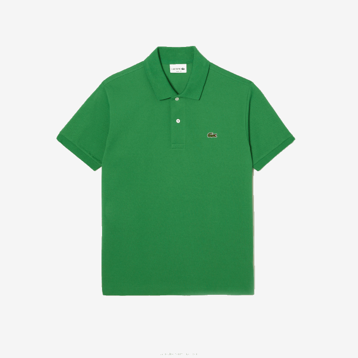 hombres Lacoste 6F24156 verde l94 polo original l.12.12