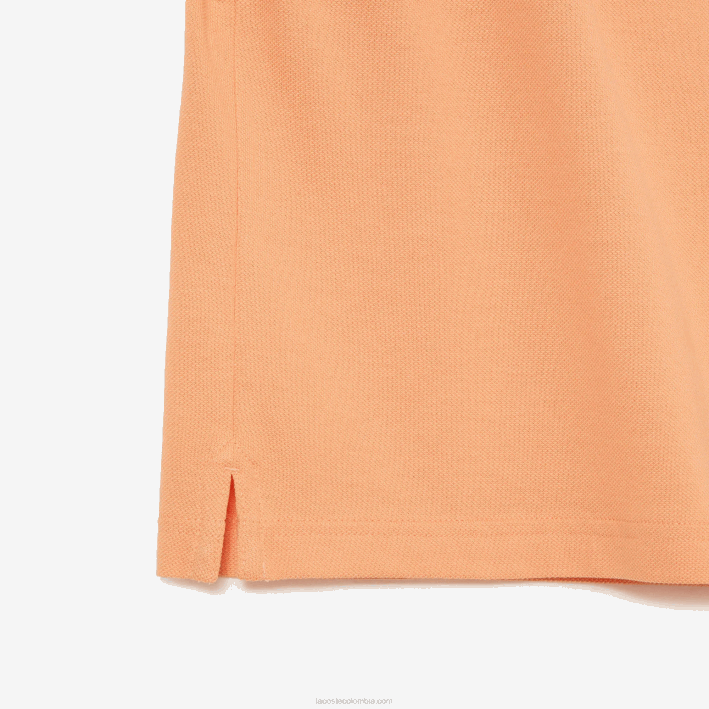 hombres Lacoste 6F24157 naranja claro heb polo original l.12.12 slim fit