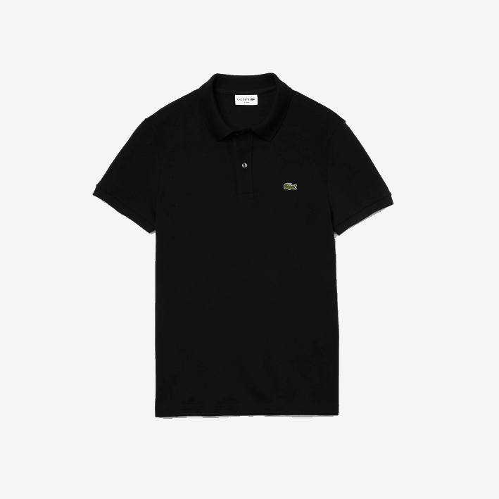 hombres Lacoste 6F24160 negro 031 polo original l.12.12 slim fit