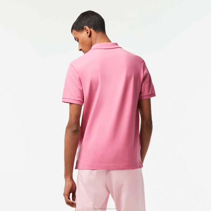 hombres Lacoste 6F24190 rosa 2r3 polo original l.12.12 slim fit