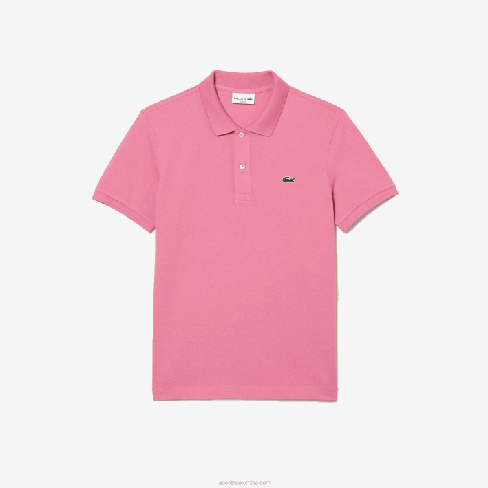 hombres Lacoste 6F24190 rosa 2r3 polo original l.12.12 slim fit