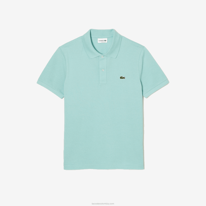 hombres Lacoste 6F24192 menta lgf polo original l.12.12 slim fit