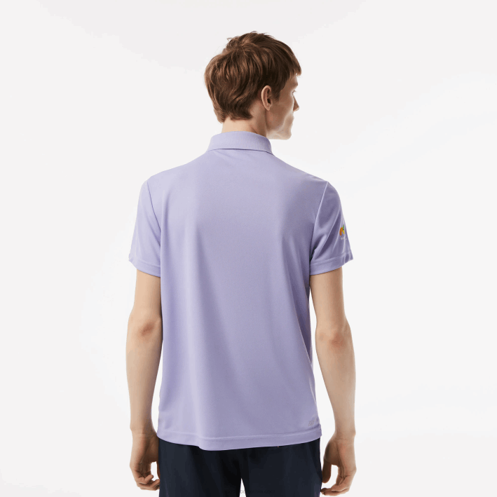 hombres Lacoste 6F24207 púrpura 3k0 sport miami polo de piqué edición abierta